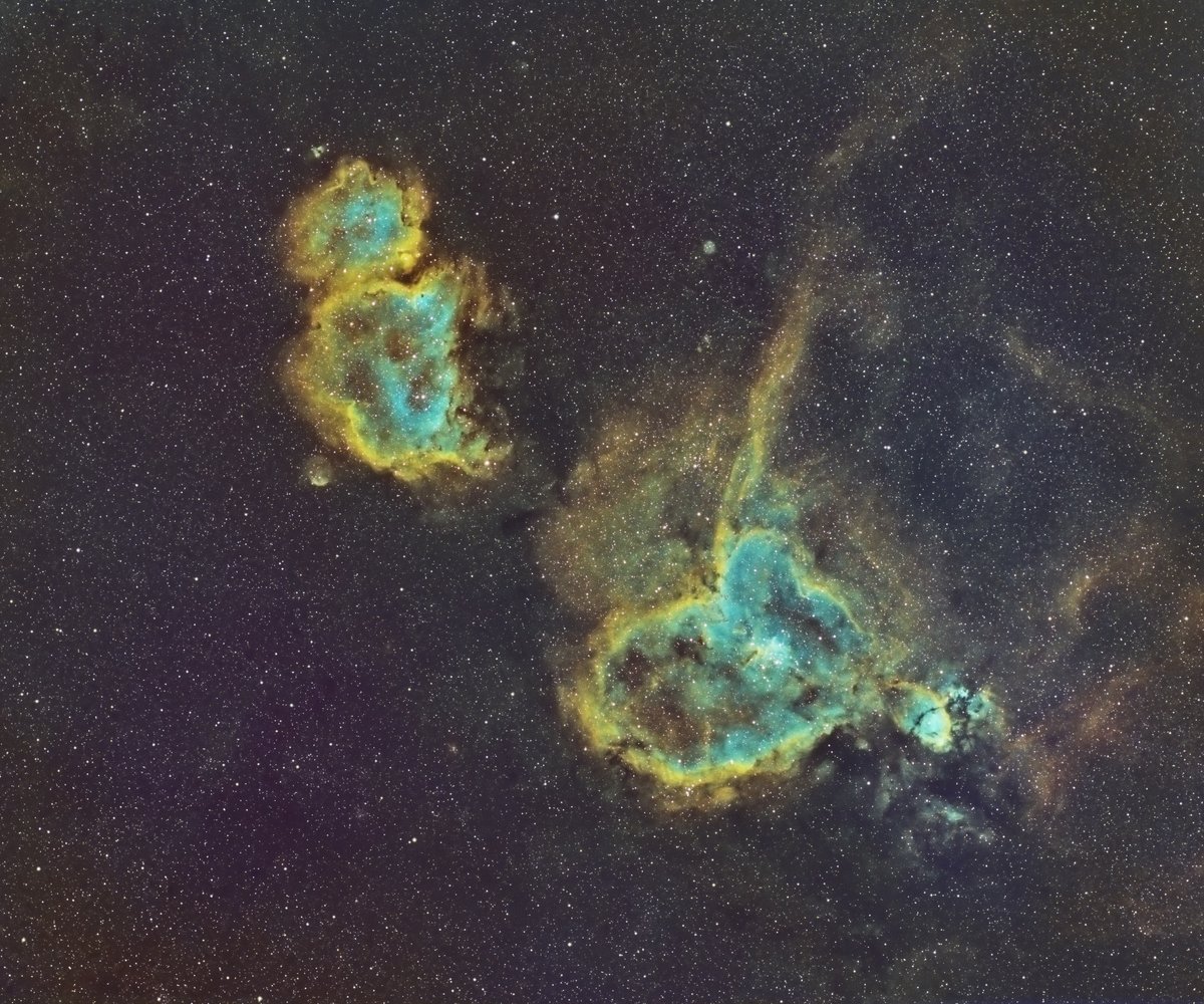 Nebulosas del Corazón y el Alma
